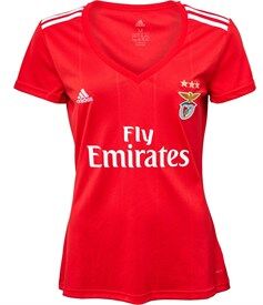 adidas Womens SLB Benfica Home Jersey Benfica Red/White adidas Womens SLB Benfica Home Jersey Benfica Red/White