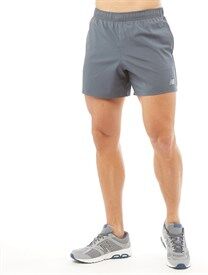 New Balance Mens 5 Inch Running Shorts Thunder Grey New Balance Mens 5 Inch Running Shorts Thunder Grey
