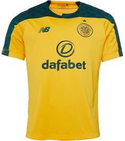 New Balance CFC Celtic Away Jersey Yellow/Green New Balance CFC Celtic Away Jersey Yellow/Green