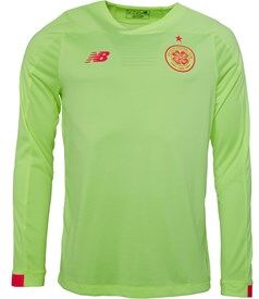 New Balance CFC Celtic Third Long Sleeve Goalkeeper Jersey No Sponsor Flu Yellow/Pink New Balance CFC Celtic Third Long Sleeve Goalkeeper Jersey No Sponsor Flu Yellow/Pink