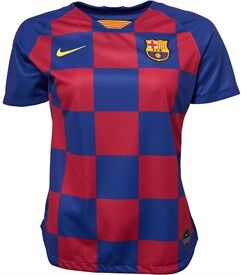 Nike Womens FC Barcelona Home Jersey Deep Royal/Noble Red Nike Womens FC Barcelona Home Jersey Deep Royal/Noble Red