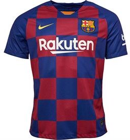 Nike Mens FCB Barcelona La Liga Home Jersey Deep Royal Blue/Noble Red Nike Mens FCB Barcelona La Liga Home Jersey Deep Royal Blue/Noble Red