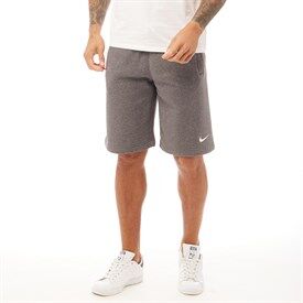 Nike Mens Club 19 Fleece Shorts Charcoal Heather Nike Mens Club 19 Fleece Shorts Charcoal Heather