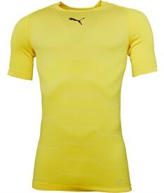 Puma Mens evoKNIT Goalkeeper Top Cyber Yellow/Puma Black Puma Mens evoKNIT Goalkeeper Top Cyber Yellow/Puma Black