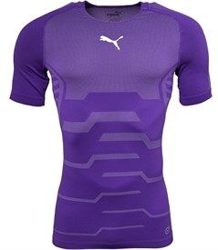 Puma Mens Evoknit Goalkeeper Top Prism Violet/Puma White Puma Mens Evoknit Goalkeeper Top Prism Violet/Puma White