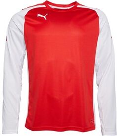 Puma Mens Speed Long Sleeve Football Jersey Red/White Puma Mens Speed Long Sleeve Football Jersey Red/White