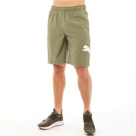 Puma Mens Active Tec Training Shorts Khaki Puma Mens Active Tec Training Shorts Khaki