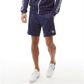 Umbro Mens Active Style Taped Tricot Shorts Medieval Blue/White Umbro Mens Active Style Taped Tricot Shorts Medieval Blue/White