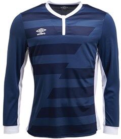 Umbro Mens Vision Tech Long Sleeve Football Jersey Navy Umbro Mens Vision Tech Long Sleeve Football Jersey Navy