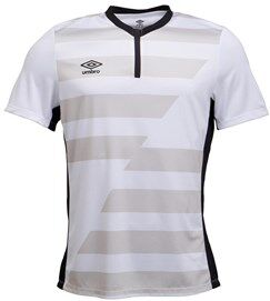 Umbro Mens Vision Tech Short Sleeve Football Jersey White Umbro Mens Vision Tech Short Sleeve Football Jersey White