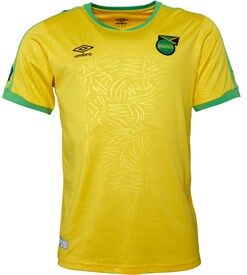 Umbro Mens Jamaica Home Jersey Yellow Umbro Mens Jamaica Home Jersey Yellow