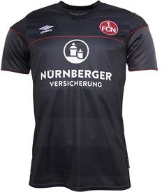 Umbro Mens 1.FCN FC Nurnberg Third Jersey Grey/Black/Scooter Umbro Mens 1.FCN FC Nurnberg Third Jersey Grey/Black/Scooter