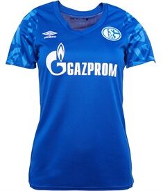 Umbro Womens S04 Schalke Home Jersey Deep Surf/Dazzling Blue/Brilliant White Umbro Womens S04 Schalke Home Jersey Deep Surf/Dazzling Blue/Brilliant White