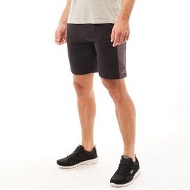 SKECHERS SPORT SKECHERS Mens Kacey Performance Fleece Shorts Black SKECHERS SPORT SKECHERS Mens Kacey Performance Fleece Shorts Black