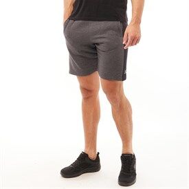 SKECHERS SPORT SKECHERS Mens Kacey Performance Fleece Shorts Char Marl SKECHERS SPORT SKECHERS Mens Kacey Performance Fleece Shorts Char Marl