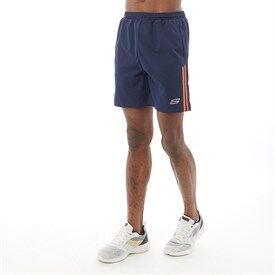 SKECHERS SPORT SKECHERS Mens Orion Stripes Sports Shorts Blue SKECHERS SPORT SKECHERS Mens Orion Stripes Sports Shorts Blue