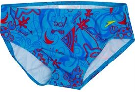 Speedo Infant Boys Endurance10 Seasquad Briefs Blue/Red Speedo Infant Boys Endurance10 Seasquad Briefs Blue/Red