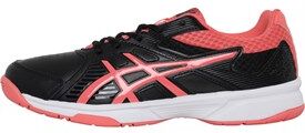 Asics Womens Court Slide Tennis Shoes Black/Papaya Asics Womens Court Slide Tennis Shoes Black/Papaya