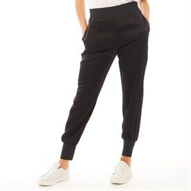 Ted Baker Womens Natteah Rayon Cuff Joggers Black Ted Baker Womens Natteah Rayon Cuff Joggers Black