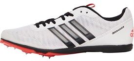 adidas Womens Distancestar Running Spikes Footwear White/core Black/Shock Red adidas Womens Distancestar Running Spikes Footwear White/core Black/Shock Red