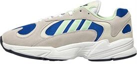 adidas Originals Mens Yung-1 Trainers Footwear White/Glow Green/Collegiate Royal adidas Originals Mens Yung-1 Trainers Footwear White/Glow Green/Collegiate Royal