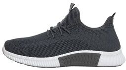 Crosshatch Mens Rideout CH Trainers Grey Crosshatch Mens Rideout CH Trainers Grey