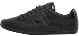 Lacoste Mens Chaymon Black/Black Lacoste Mens Chaymon Black/Black
