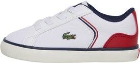 Lacoste Infant Boys Lerond White/Navy/Red Lacoste Infant Boys Lerond White/Navy/Red