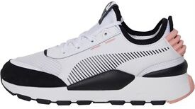 Puma Junior Boys RS-0 Basis Trainers Black/White/Peach Puma Junior Boys RS-0 Basis Trainers Black/White/Peach