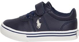 Ralph Lauren Junior Hanford PS Trainers Navy Smooth Ralph Lauren Junior Hanford PS Trainers Navy Smooth