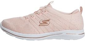 SKECHERS SPORT SKECHERS Womens City Pro Glow On Light Pink/Rose Gold SKECHERS SPORT SKECHERS Womens City Pro Glow On Light Pink/Rose Gold