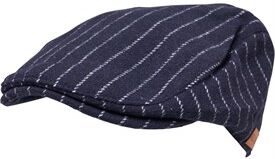 Bellfield Mens Flat Cap Navy Bellfield Mens Flat Cap Navy
