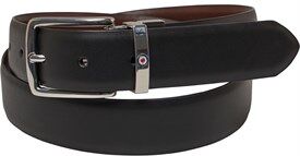 Ben Sherman Mens Jayes Reversible Leather Belt Black/Brown Ben Sherman Mens Jayes Reversible Leather Belt Black/Brown