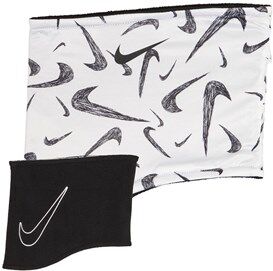 Nike Junior Reversible Neck Warmer 2.0 Black/White/White Nike Junior Reversible Neck Warmer 2.0 Black/White/White