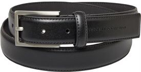 French Connection Mens Reversible Buckle Belt Brushed Nickel Black French Connection Mens Reversible Buckle Belt Brushed Nickel Black