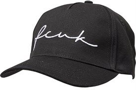 French Connection Mens FCUK Scribble Cap Black/White French Connection Mens FCUK Scribble Cap Black/White