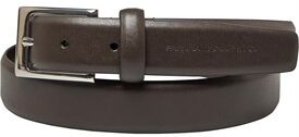 French Connection Mens Belt Dark Brown French Connection Mens Belt Dark Brown