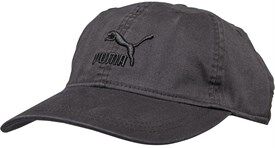 Puma Mens Logo Cap Black Puma Mens Logo Cap Black