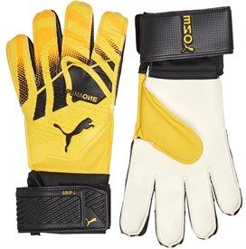 Puma Mens One Grip RC 4 Goalkeeper Gloves Yellow/Black Puma Mens One Grip RC 4 Goalkeeper Gloves Yellow/Black