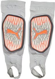 Puma Mens Future 19.1 Shin Guards Grey/Red Puma Mens Future 19.1 Shin Guards Grey/Red