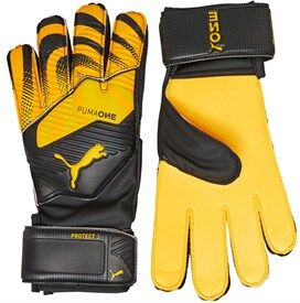 Puma Mens Puma One Protect 3 Goalkeeper Gloves Yellow/Black Puma Mens Puma One Protect 3 Goalkeeper Gloves Yellow/Black