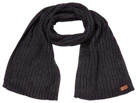 UGG Mens Diagonal Ribbed Stripe Scarf Charcoal UGG Mens Diagonal Ribbed Stripe Scarf Charcoal