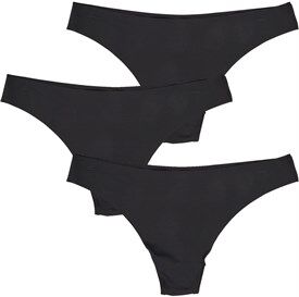 Brave Soul Womens Liz Three Pack Thongs Black Brave Soul Womens Liz Three Pack Thongs Black