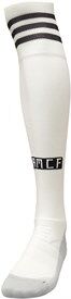 adidas RMCF Real Madrid Home Socks Core White/Black adidas RMCF Real Madrid Home Socks Core White/Black