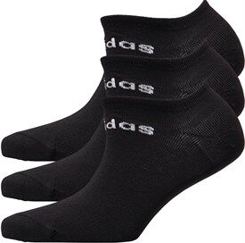 adidas No Show Three Pack Black/White adidas No Show Three Pack Black/White