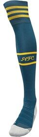 adidas Mens AFC Arsenal Goalkeeper Home Socks Utility Green/Eqt Yellow adidas Mens AFC Arsenal Goalkeeper Home Socks Utility Green/Eqt Yellow