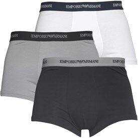 Emporio Armani Three Pack Trunks Multi Emporio Armani Three Pack Trunks Multi