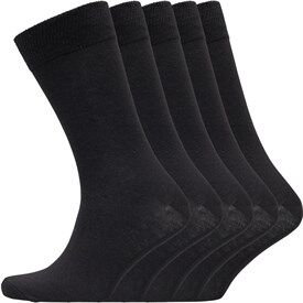 Bench Mens BN-Fred Five Pack Dress Socks Black/Multi Bench Mens BN-Fred Five Pack Dress Socks Black/Multi