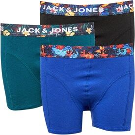 JACK AND JONES Junior Boys Jacprinted Wb Trunks Three Pack Multi JACK AND JONES Junior Boys Jacprinted Wb Trunks Three Pack Multi