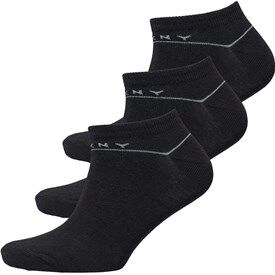 DKNY Mens Jefferson Three Pack Trainer Liners Black DKNY Mens Jefferson Three Pack Trainer Liners Black